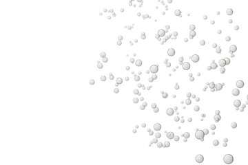Light fizz bubbles