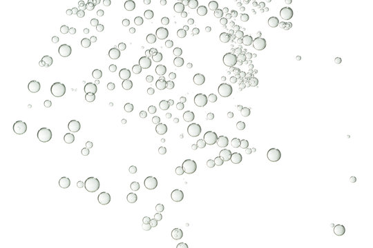 Light fizz bubbles