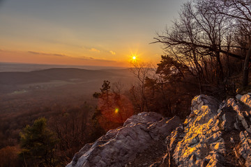 Blue Mountain Sunset