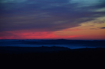 amanecer en el campo