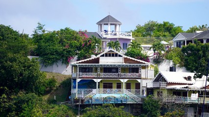 Fototapeta na wymiar Bequia, îles des grenadines