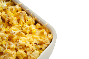 Isolated casserole