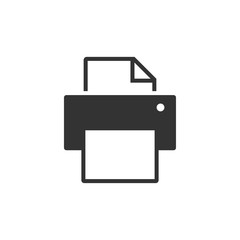 Printer graphic icon design template illustration