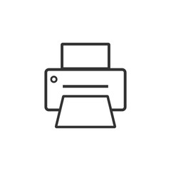 Printer graphic icon design template illustration