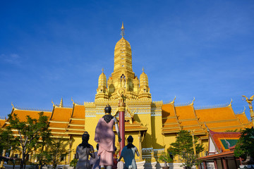 Naklejka premium バンコク・タイ・歴史・宮殿・仏陀・王宮