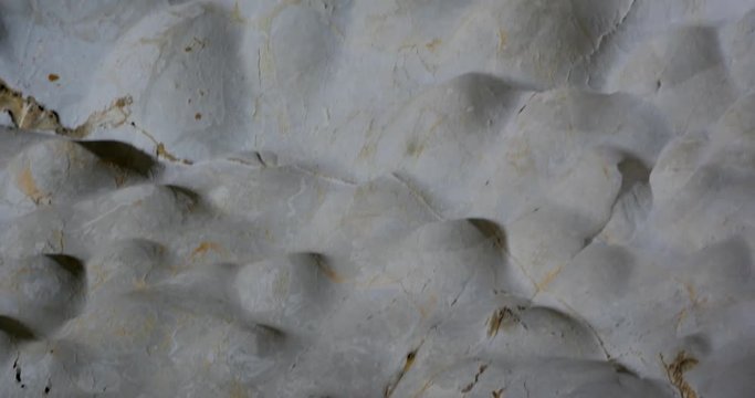 Inside view of Karain Cave in Antalya