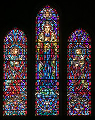 stained glass windows