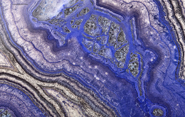 dark blue agate texture close-up