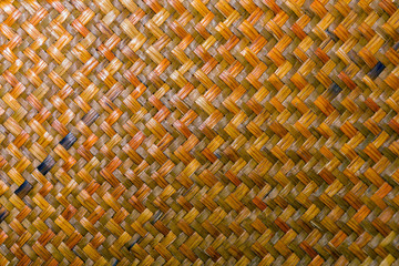 background texture - the surface of a wicker mat