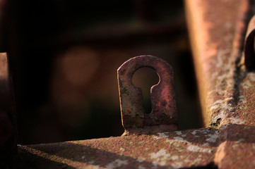 antigue rusty metal