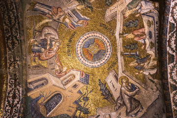 Christian mosaic art in Istanbul, Turkey