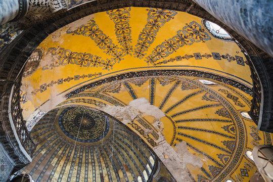 Christian mosaic art in Istanbul, Turkey