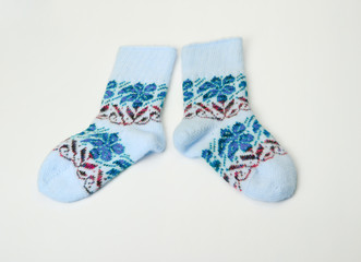 winter warm knitted socks