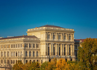 Fototapeta premium Building of Academy of Science (MTA), Budapest, Hungary