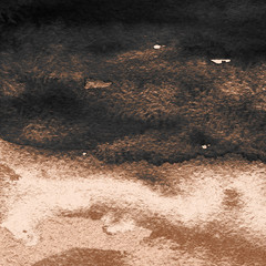 Modern contemporary creamy copper background. Luxury girlish texture. Delicious and clean backdrop with geometric and artistic elements.