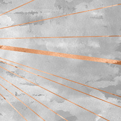 Fototapeta premium Modern contemporary creamy copper background. Luxury girlish texture. Delicious and clean backdrop with geometric and artistic elements.