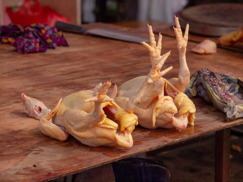 Marktstand in Yunnan in China