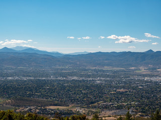 Hiking in Ashland, Oregon. Fall scenery in Southern Oregon. Ashland, OR tourism and outdoor activities. 