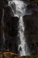 Fototapeta na wymiar Bjarnarfoss, 80 meters high waterfall in Iceland