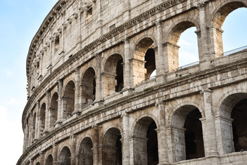Fototapeta premium The Colosseum (Colosseo). Rome, Italy