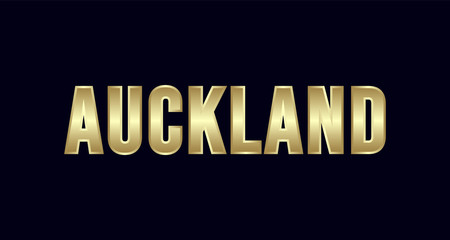 Auckland City Typography vector design. Greetings for T-shirt, poster, and more