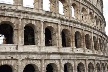 Obraz premium The Colosseum (Colosseo). Rome, Italy