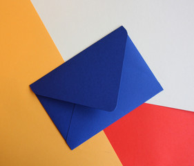 envelope color paper background