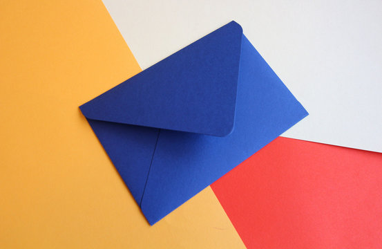 envelope color paper background
