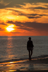 Fototapeta premium strandwanderung
