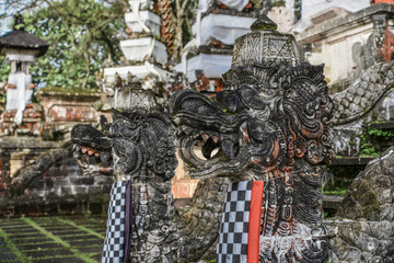 Dragon, sculpture in Pura Lempuyang temple