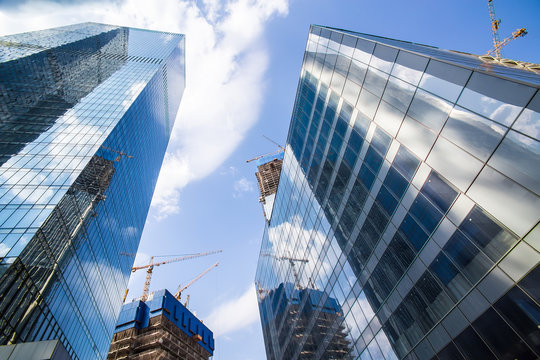 High Rise Buildings Of Moscow Business Center