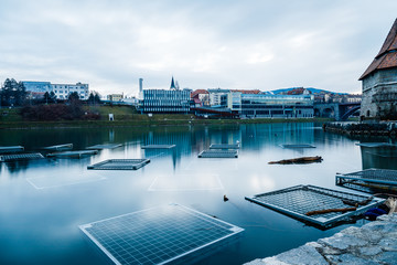 Long Exposure close to the Old Water tower in Maribor, Slovenia