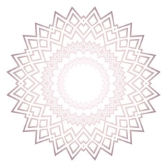 Flower coloring Mandala. decorative elements. Oriental pattern, vector illustration. Indian, moroccan, mystic, ottoman motifs.