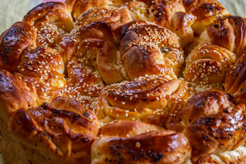 Bulgarian Christmas Bread (homemade bread)