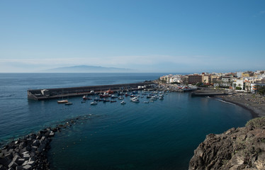 Plays San Juan harbour Tenerife
