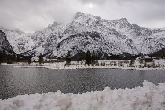 Almsee Ober&ouml;sterreich im Winter