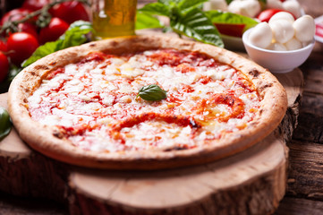Homemade Margherita Pizza