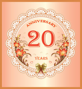Anniversary 20 years