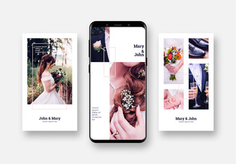 Wedding Social Media Post Layouts