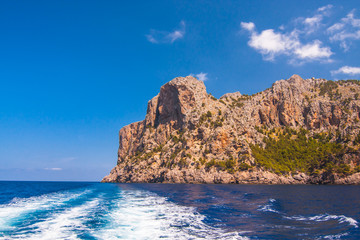 Fototapeta premium Seacoast of island Majorca. Near Cap de Formentor