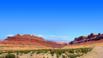 Fototapeta premium Canyon panoramic view in Utah, USA