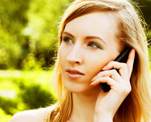  Woman using mobile phone 