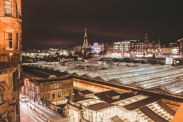 Edinburgh Waverley at Night