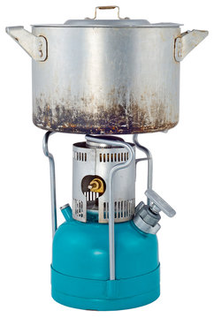 Primus blue pan isolated