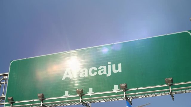 Airplane Landing Aracaju