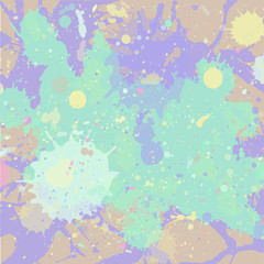 Fototapeta premium Watercolor paint splashes background