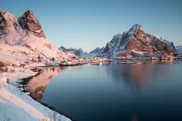 Obraz premium Reine, Lofoten, Norway