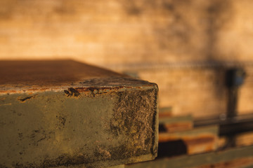 Rust on a transformer