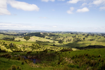 Fototapeta na wymiar Scenic Views Of New Zealand