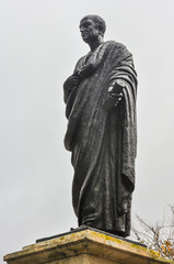 Monumento a Séneca en Córdoba, Andalucía, España 